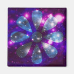Space flower magnet