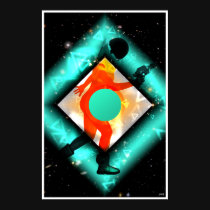 Space Girl X posters