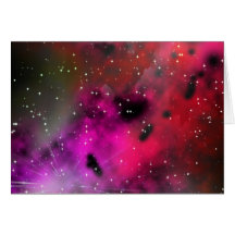 Space Greeting Card