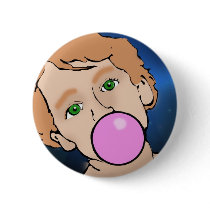 Space Kid Pin