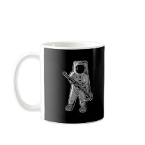 Space Marine - Astronaut with a Rifle Coffee Mugs