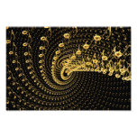 Space melody swirl photo print