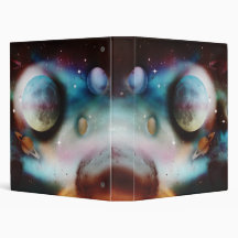 Space Nebula and stars Binder