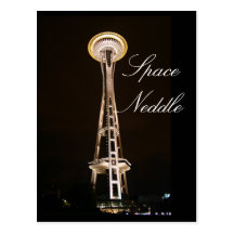 Space  Neddle Postcards