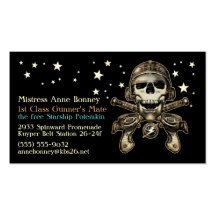 Space Pirate 1 Business Card