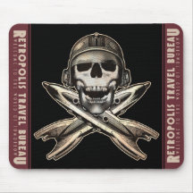 Space Pirate (Rockets) Mouse Pad