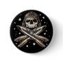 Space Pirate Round Button