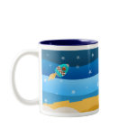 Space rocket mug
