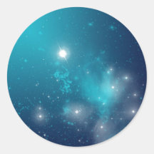 space round stickers