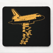 Space Shuttle Bomber Mousepad