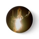 SPACE SHUTTLE LIFT-OFF PINBACK BUTTON