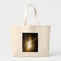 SPACE SHUTTLE LIFT-OFF CANVAS BAG