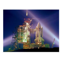 Space Shuttle Mission STS-1 Launch Pad A Postcard