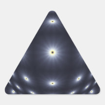 Space Triangle Stickers