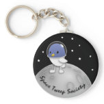 Space Tweep Button Keychain