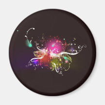 Space Wings: Vector Art: Fridge Magnets