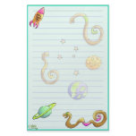 Space Woims Stationery~