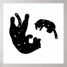 Spacebears Print