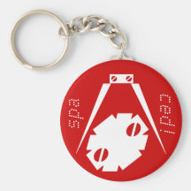 spaced key chain