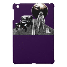 Spaceman Hitch-Hiker iPad Mini Cases