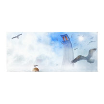 Spacerock I - Canvas Stretched Canvas Prints