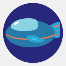 Spaceship Stickers