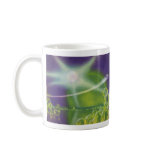 Spaceship with Bubbles Coffee Mug