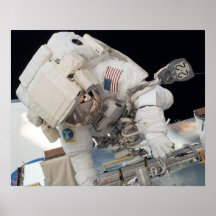 Spacewalk (STS-124) Poster