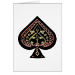 Spades Symbol: Orange & Red: