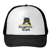 Spaghetti Cat Mesh Hat