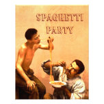 Spaghetti party  invitation