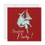 SPAGHETTI PARTY, ITALIAN KITCHEN dinner, brunch invitations