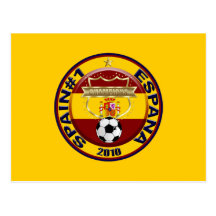Spain 2010 Soccer World Champions Postcard
