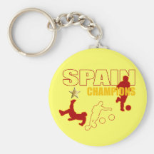 Spain 2014 World Cup World Champions Brazil Key Chains