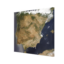 Spain and Portugal 2 Canvas Print