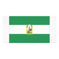Spain Andalucia Flag Photo Greeting Card