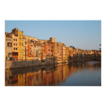 Spain. Catalonia. Gerona. Houses on the Onyar