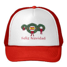 Spain Christmas 2 Trucker Hats