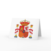 Spain Coat of Arms Greeting Card
