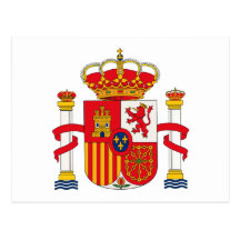 Spain Coat of Arms Postcard