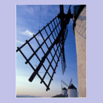 Spain, Consuegra, Castile-La Mancha Windmills postcards