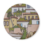 Spain Cute Custom Expressionist Art Magnet