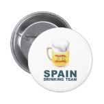 Spain Drinking Team Pinback Buttons