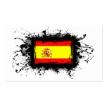 Spain Flag business cards