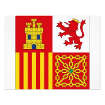 Spain Flag Custom Announcements