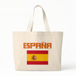 Spain - Flag / España - Bandera Canvas Bags