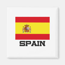 Spain Flag Fridge Magnet