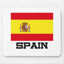 Spain Flag Mouse Pad