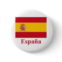 Spain Flag with Name in Spanish