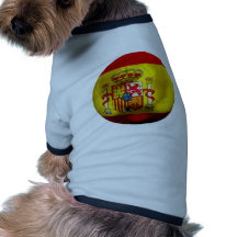 Spain Football Pet Clothing